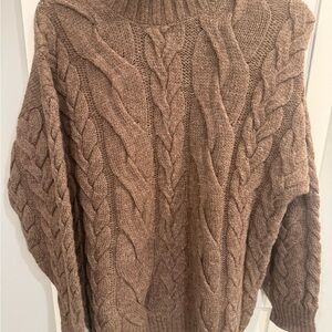 Chunky Cable Knit Sweater